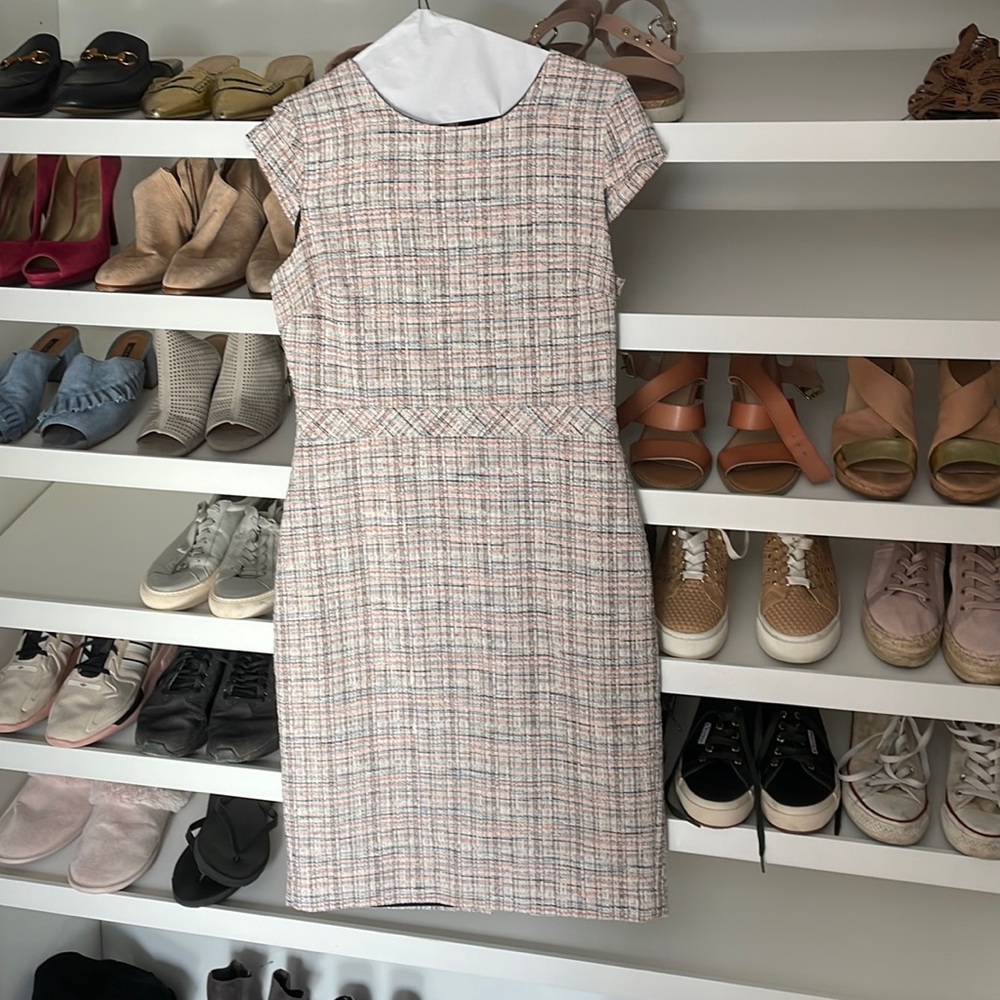 Banana Republic pink work dress